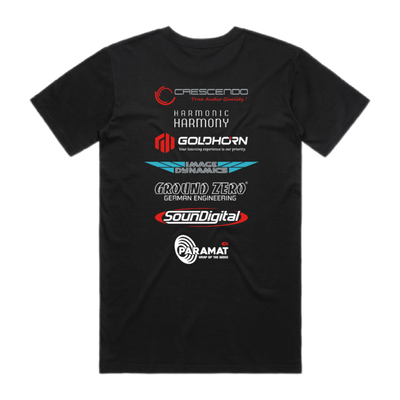 OSCA competition logo t-shirt back