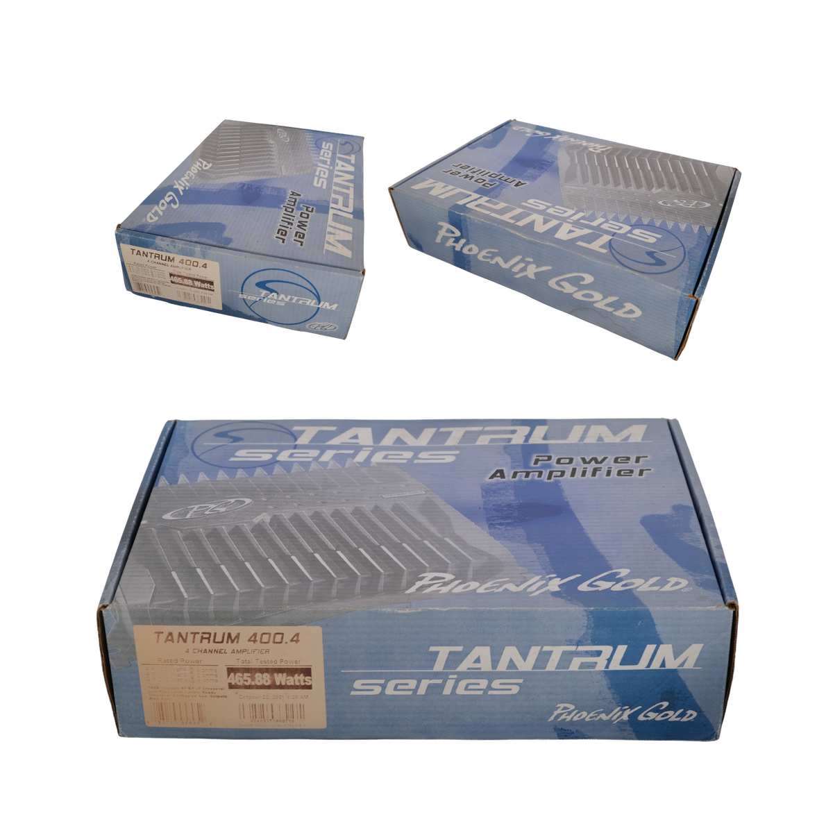 *RARE* 2000's Phoenix Gold TANTRUM T400.4 Power Amplifier (NOS)