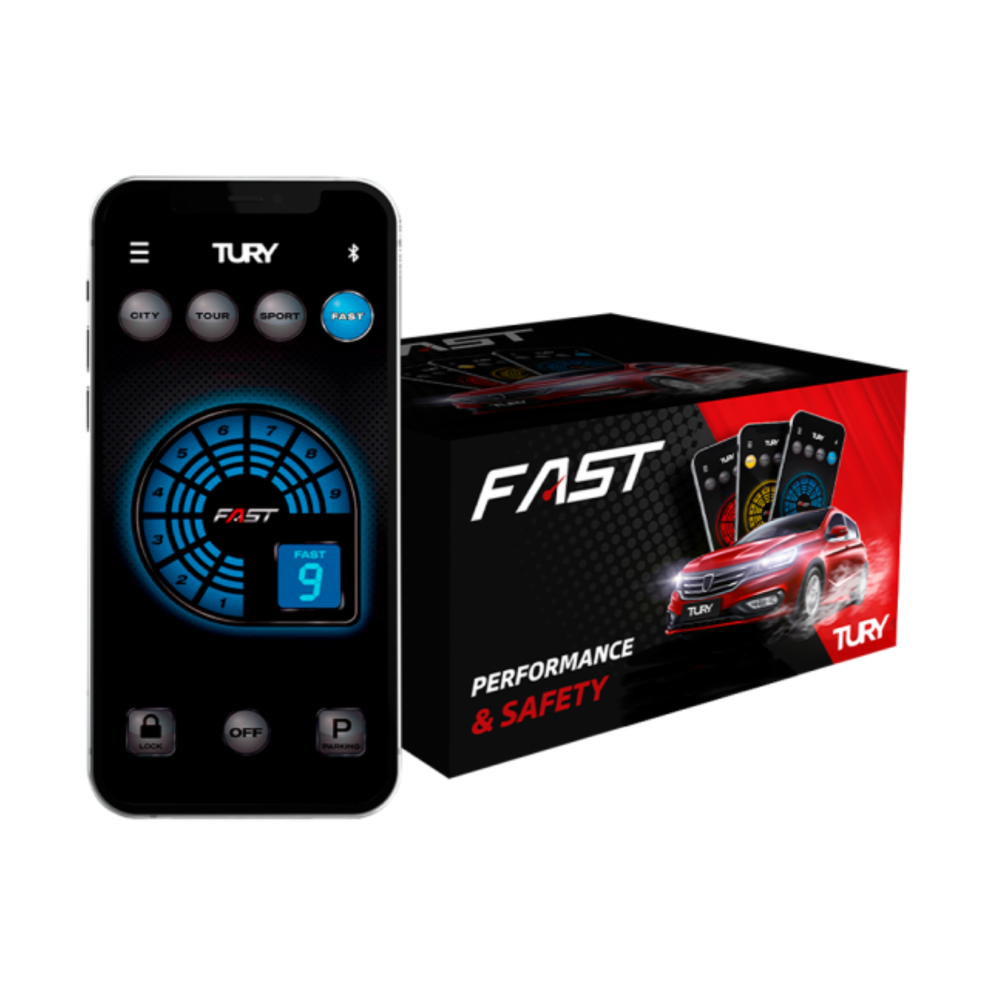 Tury FAST IP3.3H Throttle Response Controller & Anti-Theft Device